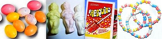 Bonbons des années 70
